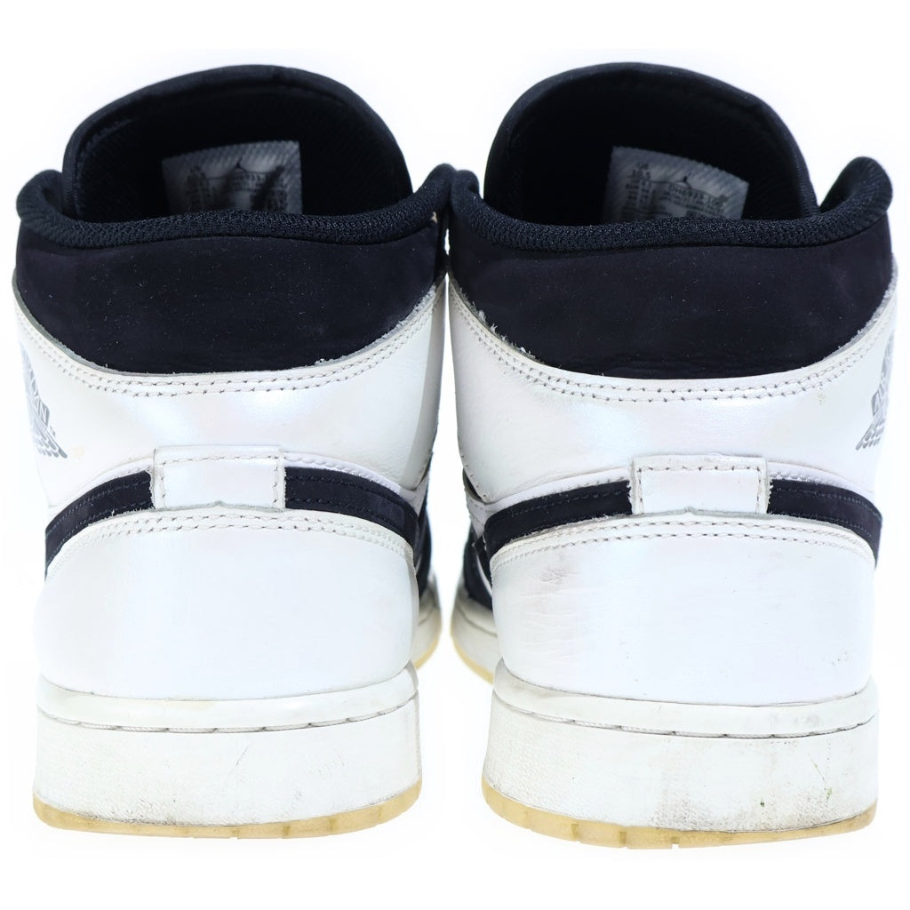 NIKE(ナイキ) Air Jordan 1 Mid Omega エアジョーダン1 ミッド オメガ ハイカットスニーカー DH6933-100 ホワイト/ブラック US10.5/28.5cm