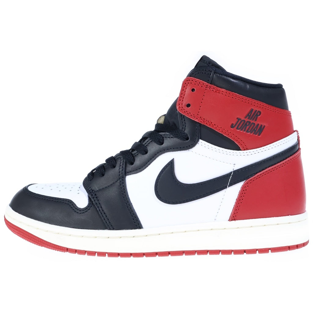 NIKE(ナイキ) AIR JORDAN 1 RETRO HIGH OG BLACK TOE REIMAGINED エア ジョーダン1 ハイカットスニーカー US9/27cm DZ5485-106