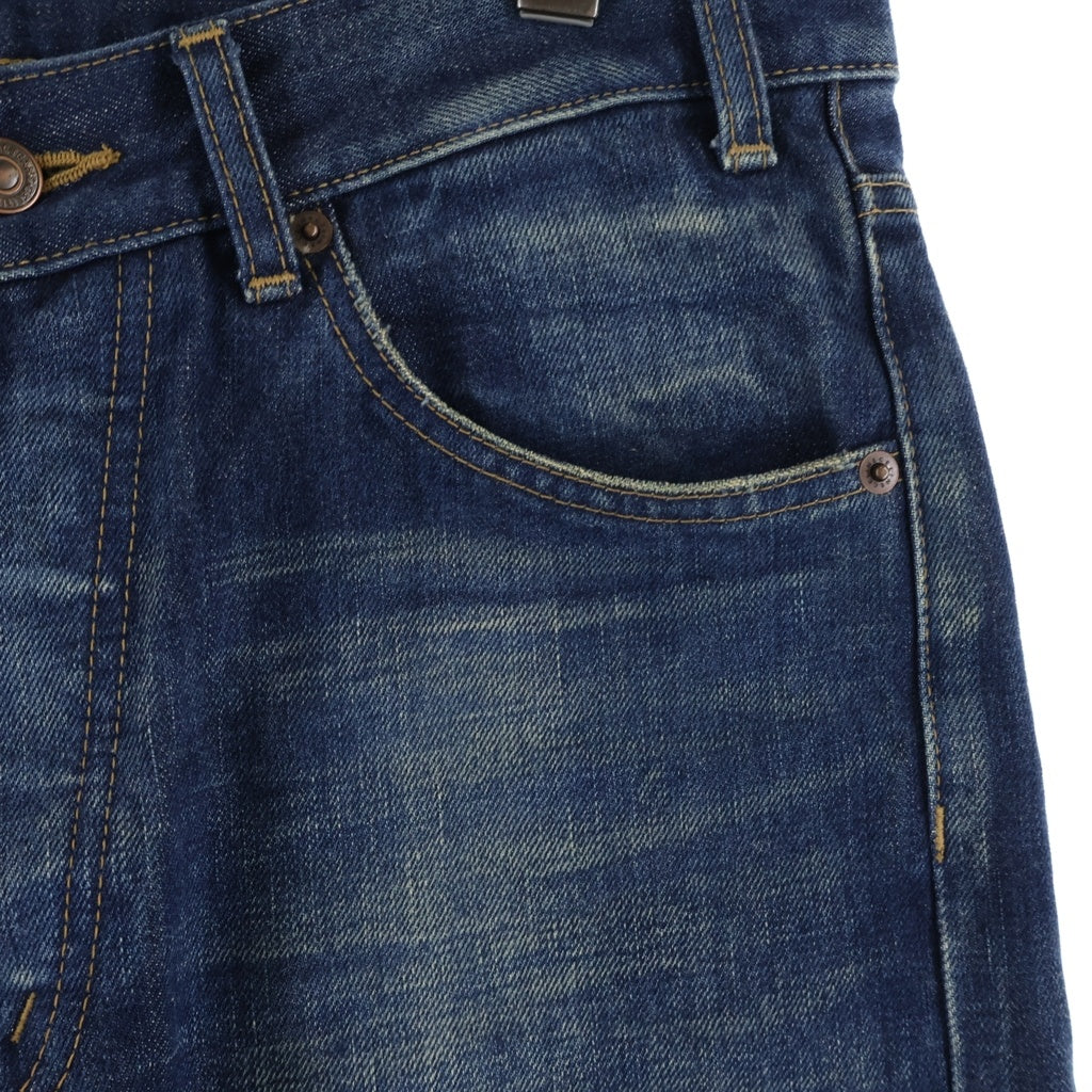 CELINE(セリーヌ) 24SS Destroyed Blue Marble Wash Denim デストロイド ブルーマーブルウォッシュ デニムパンツ インディゴ N574 664X 06UE