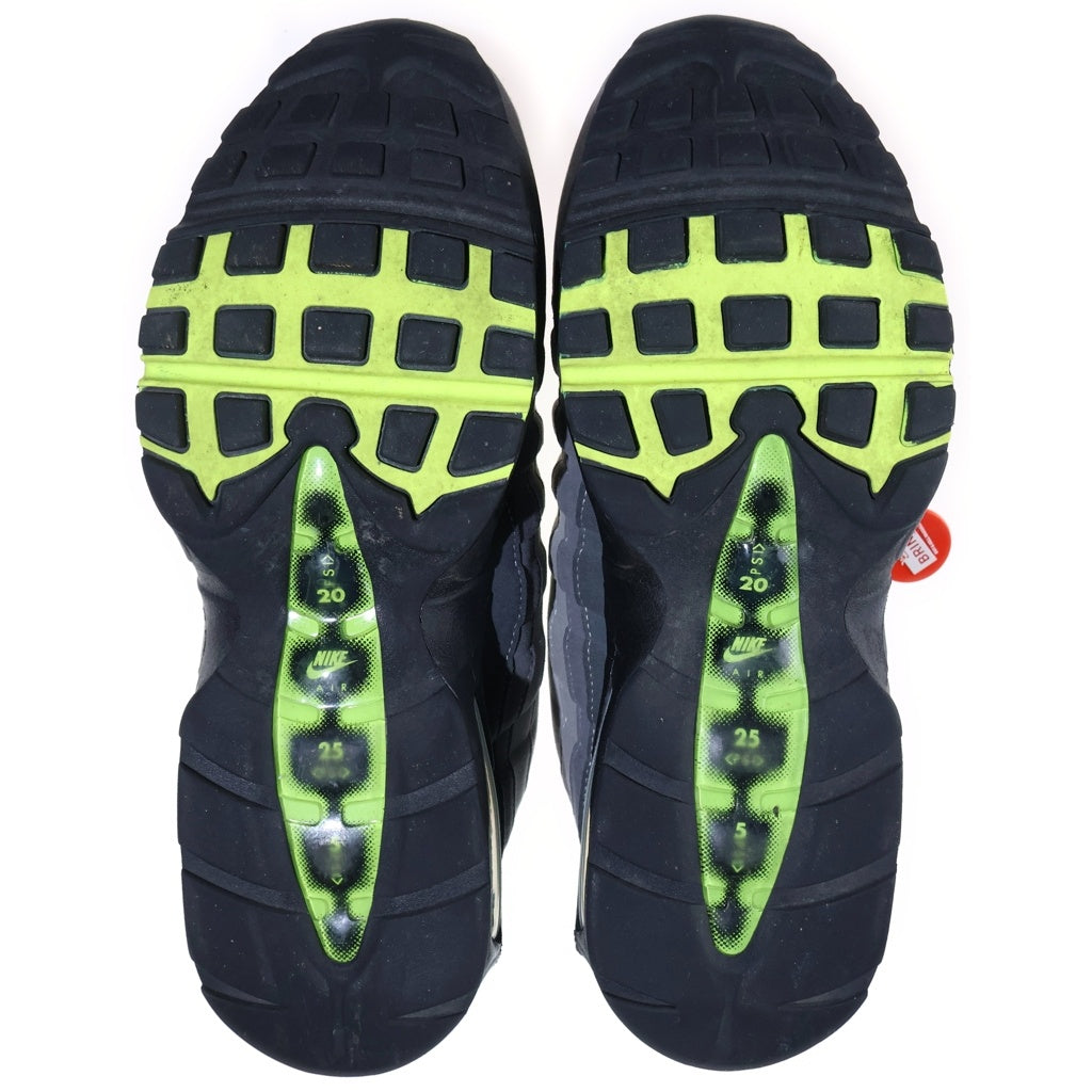 NIKE(ナイキ) AIR MAX 95 OG BIG BUBBLE エアマックス95 ビッグバブル ローカットスニーカー US10.5/28.5cm イエロー HM4740-001