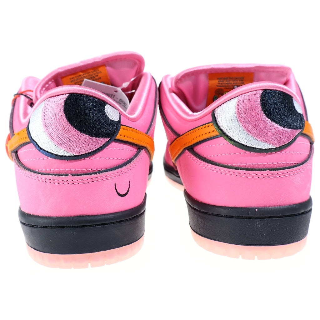 NIKE SB(ナイキエスビー) ×THE POWERPUFF GIRLS DUNK LOW BLOSSOM FD2631-600 パワーパフガールズ ダンク ブロッサム ローカットスニーカー US9.5/27.5cm ピンク