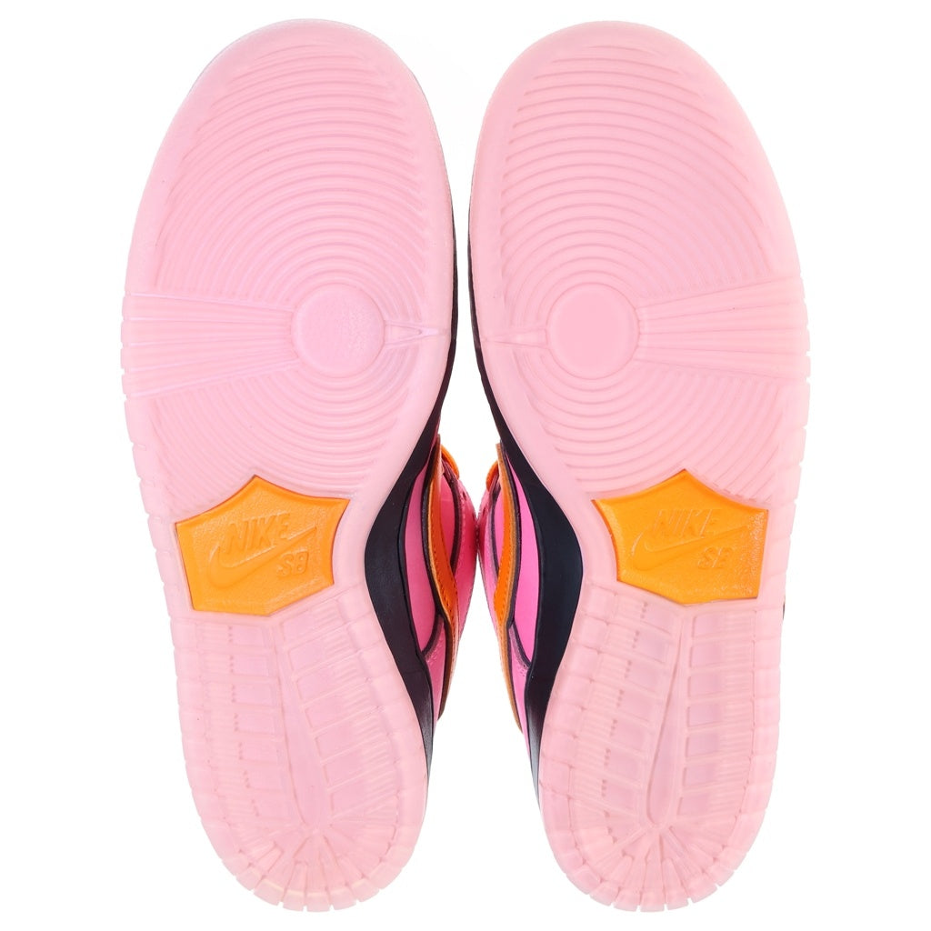 NIKE SB(ナイキエスビー) ×THE POWERPUFF GIRLS DUNK LOW BLOSSOM FD2631-600 パワーパフガールズ ダンク ブロッサム ローカットスニーカー US9.5/27.5cm ピンク