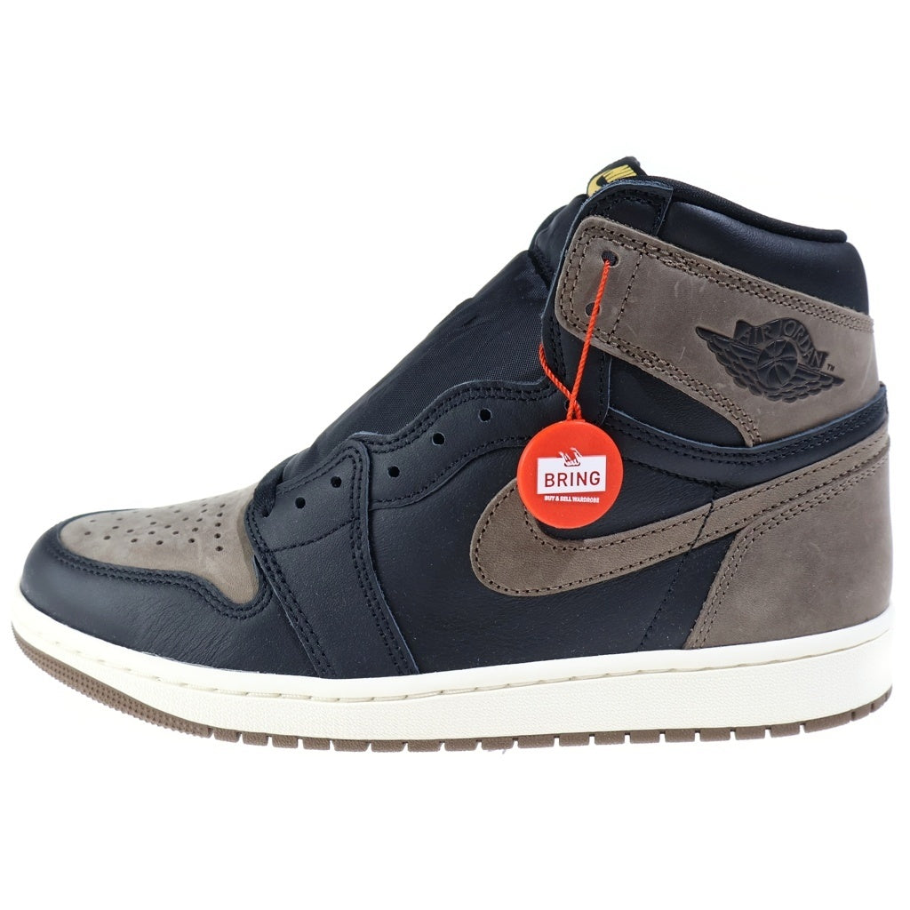 NIKE(ナイキ) AIR JORDAN1 RETRO HIGH OG PALOMINO DZ5485-020 エアジョーダン1 レトロ パロミノ ハイカットスニーカー US9.5/27.5cm ブラック/ブラウン