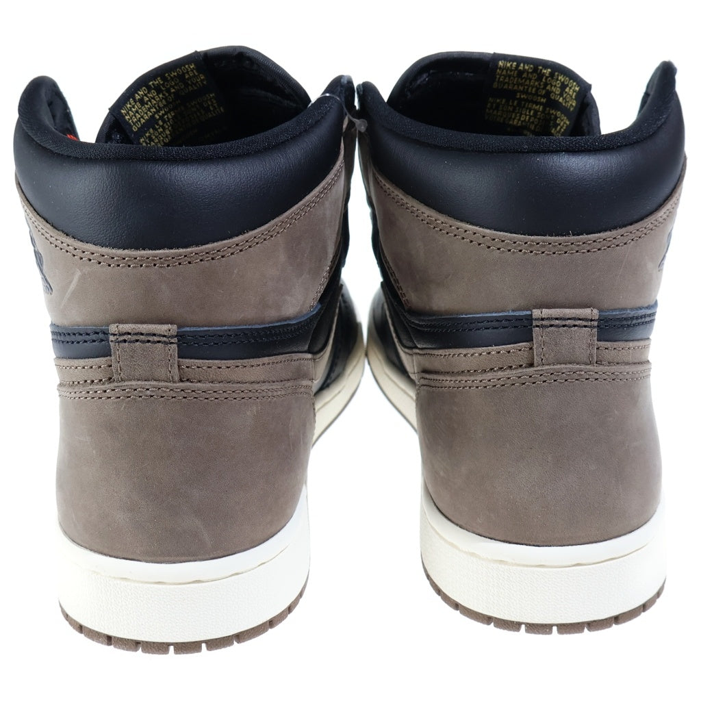 NIKE(ナイキ) AIR JORDAN1 RETRO HIGH OG PALOMINO DZ5485-020 エアジョーダン1 レトロ パロミノ ハイカットスニーカー US9.5/27.5cm ブラック/ブラウン