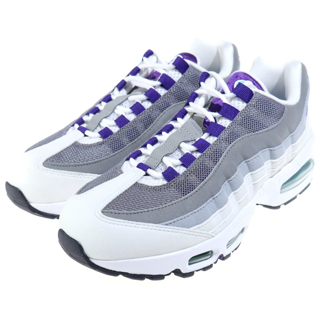 NIKE(ナイキ) WMNS AIR MAX 95 BIG BUBBLE HJ5996-100 ウィメンズ エアマックス95 ビッグバブル ローカットスニーカー US9/26.0cm グレー/パープル レディース