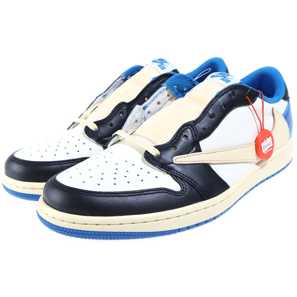 NIKE(ナイキ) ×TRAVIS SCOTT FRAGMENT DESIGN AIR JORDAN 1 LOW OG SP エアジョーダン1 ローカットスニーカー US10.5/28.5cm DM7866-140