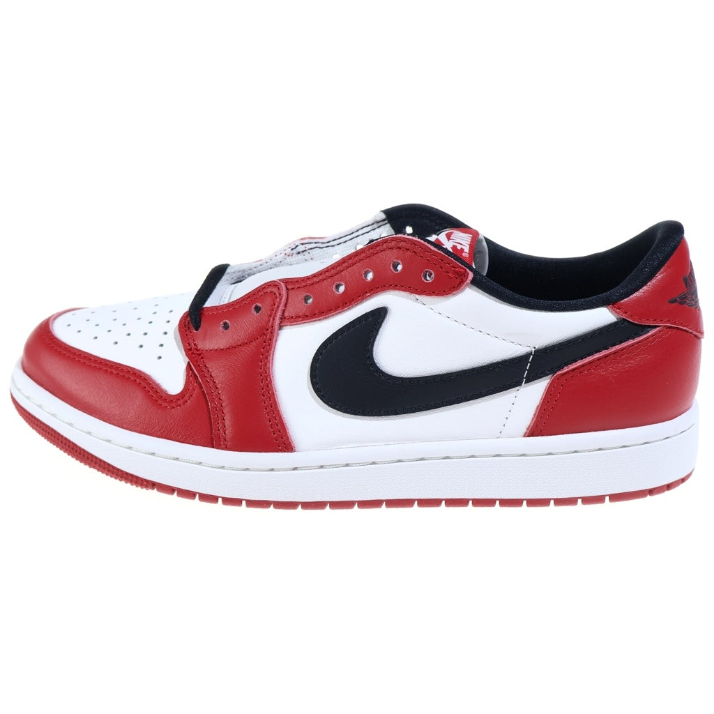 NIKE(ナイキ) AIR JORDAN LOW CHICAGO エアジョーダン 1 シカゴ ローカットスニーカー US9.5/27.5cm レッド/ホワイト HQ6998-600