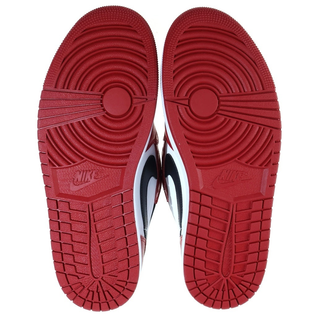 NIKE(ナイキ) AIR JORDAN LOW CHICAGO エアジョーダン 1 シカゴ ローカットスニーカー US9.5/27.5cm レッド/ホワイト HQ6998-600