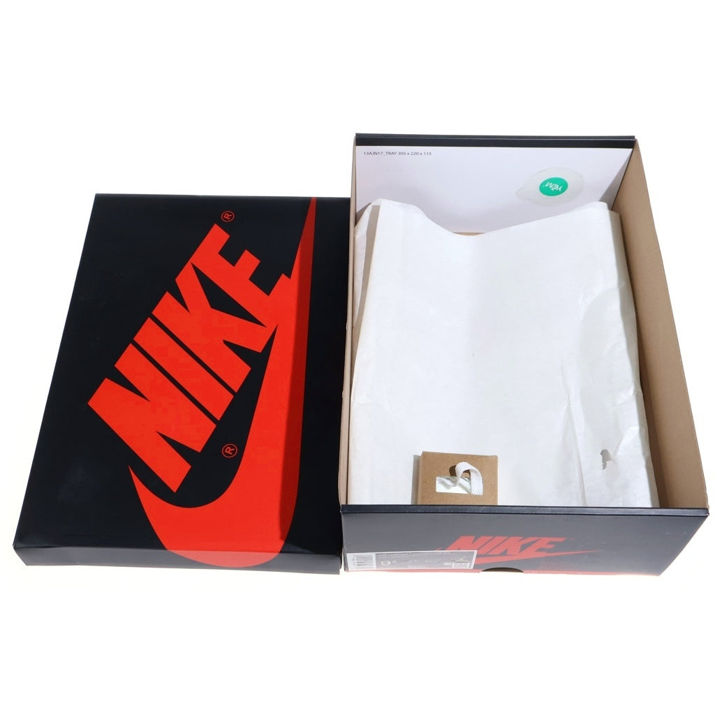 NIKE(ナイキ) AIR JORDAN LOW CHICAGO エアジョーダン 1 シカゴ ローカットスニーカー US9.5/27.5cm レッド/ホワイト HQ6998-600