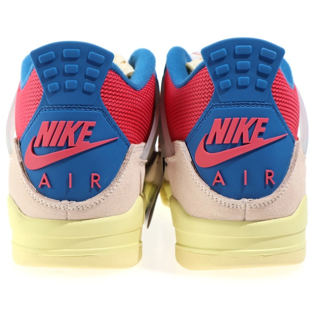 NIKE(ナイキ) ×UNION AIR JORDAN 4 GUAVA ICE ユニオン エアジョーダン4 グァバアイス ハイカットスニーカー US8.5/26.5cm マルチ DC9533-800