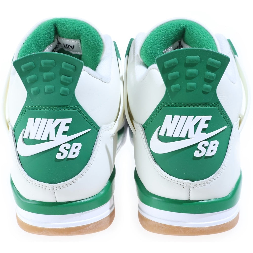 NIKE SB(ナイキエスビー) AIR JORDAN 4 RETRO SP PINE GREEN エアジョーダン4 レトロ パイングリーン ハイカットスニーカー US9.5/27.5cm ホワイト/グリーン DR5415-103