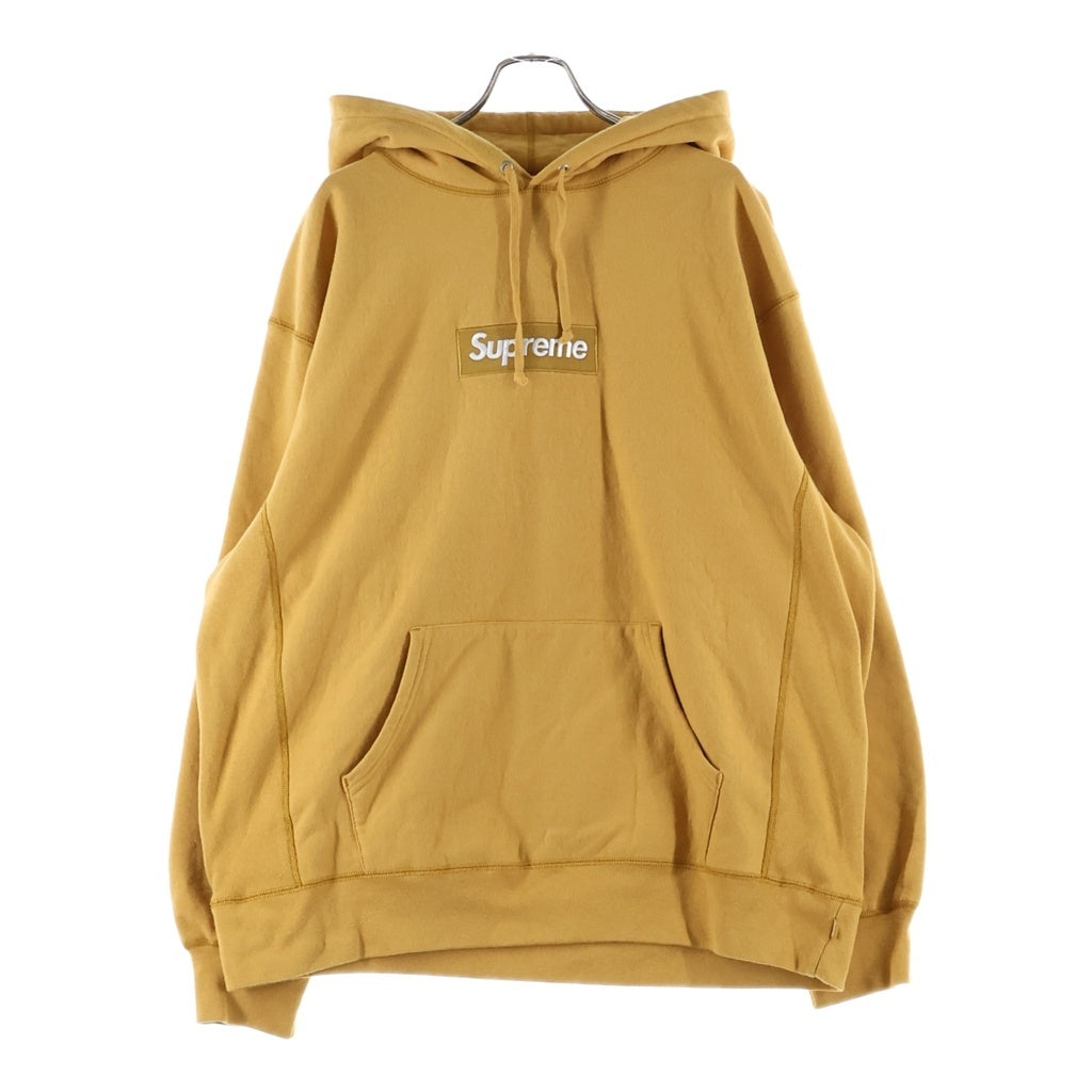 SUPREME(シュプリーム) 21AW Box Logo Hooded Sweatshirt ボックス ロゴ フーディー スウェットシャツ ライトマスタード