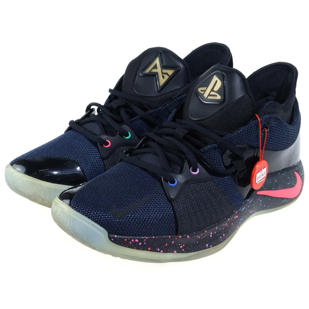NIKE(ナイキ) ×PLAYSTATION プレイステーション PG2 ローカットスニーカー US10/28.0cm ネイビー AT7816-002
