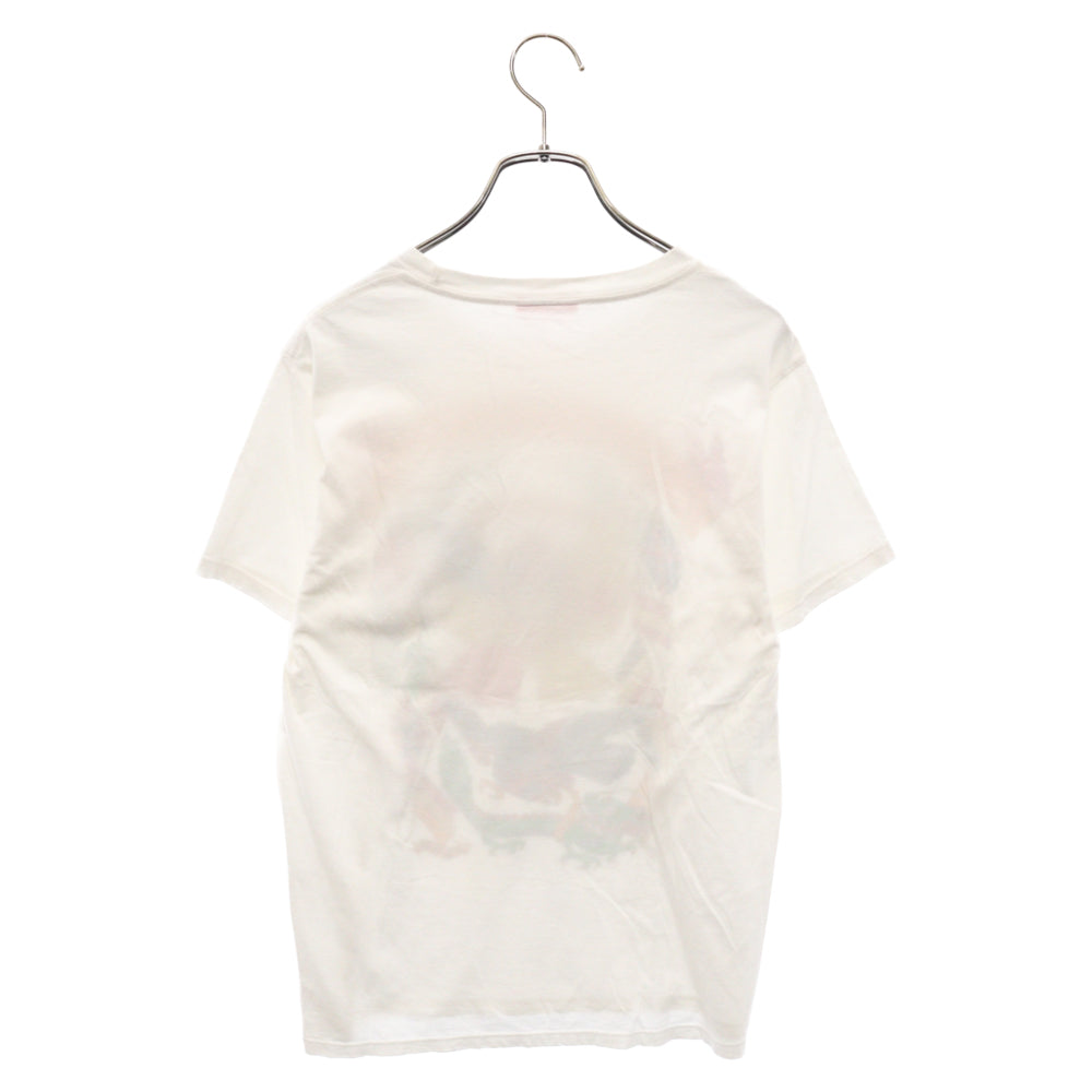 REVOLVER(リボルバー) プリント クルーネック 半袖Tシャツ ホワイト