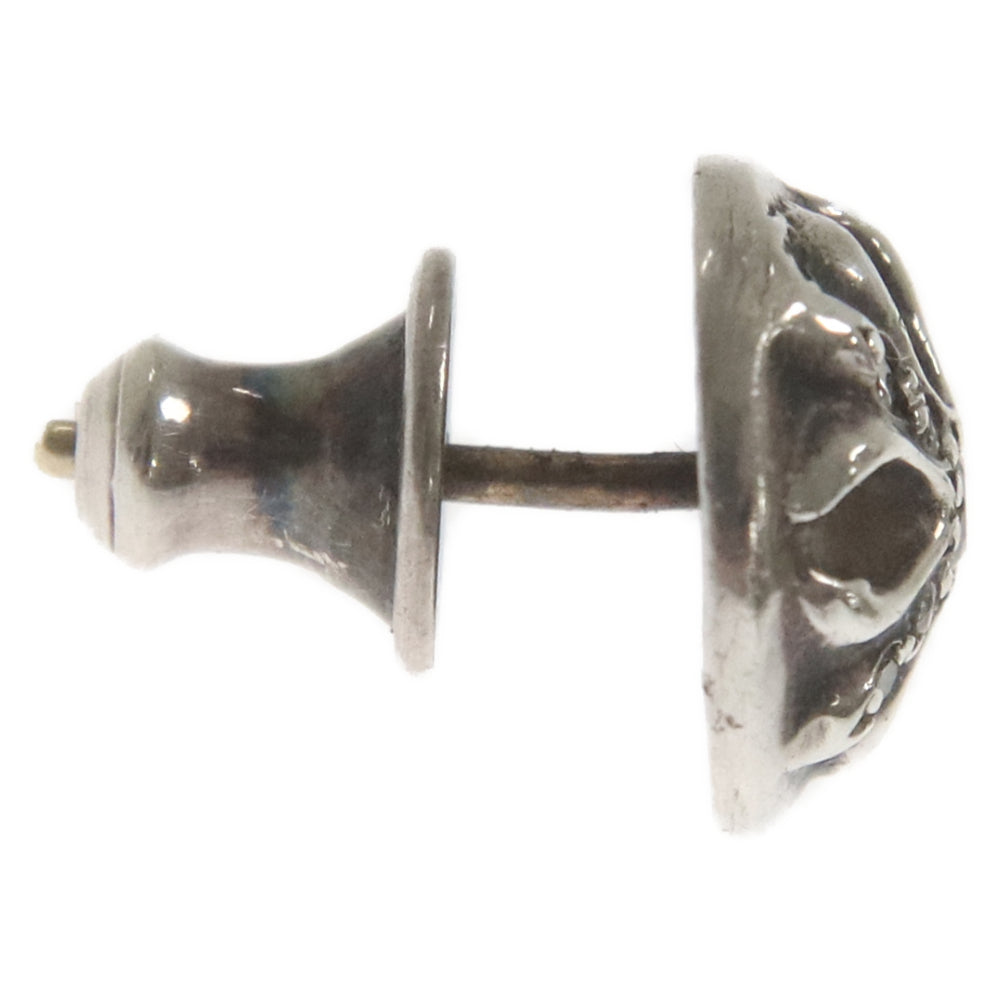 CHROME HEARTS(クロムハーツ) STUD CRSBLL A/D アフター パヴェダイヤ クロスボールスタッド ピアス シルバー