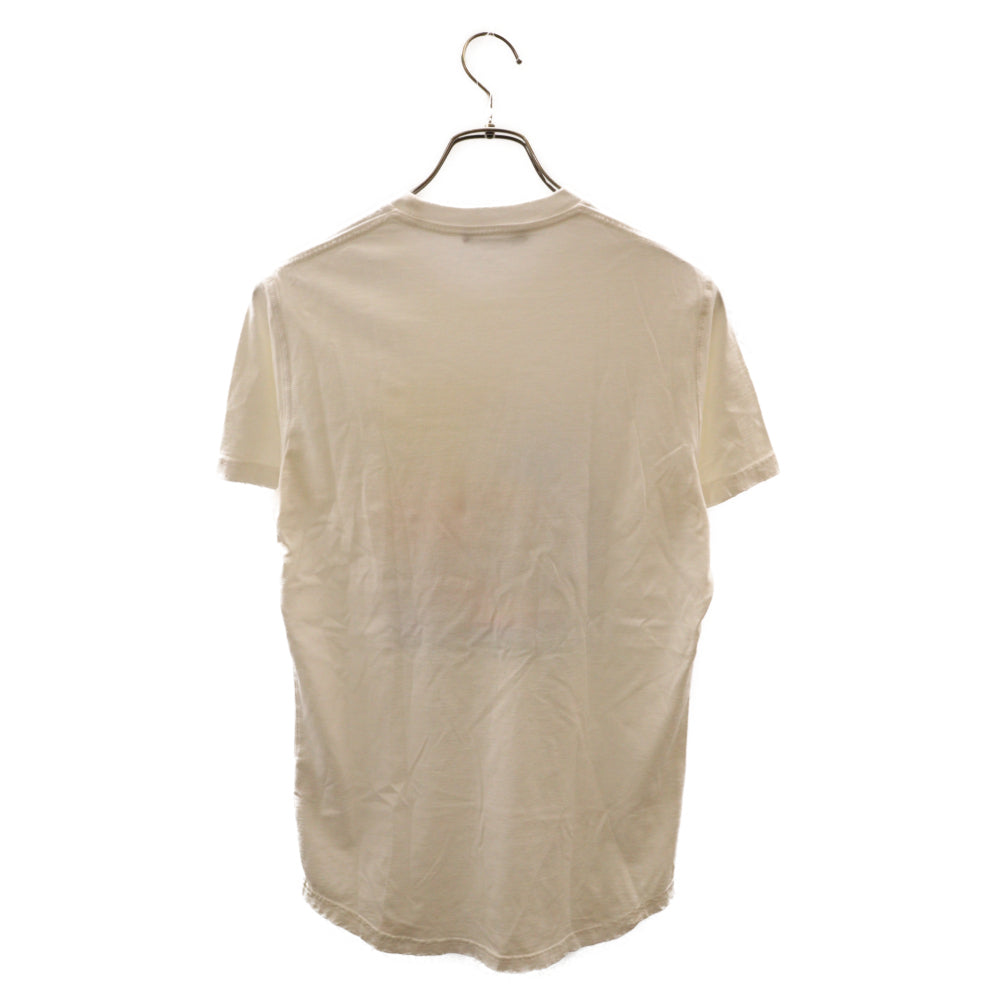 DSQUARED2(ディースクエアード) フロントプリントTシャツ 半袖カットソー S74GC0793 S20694 ホワイト