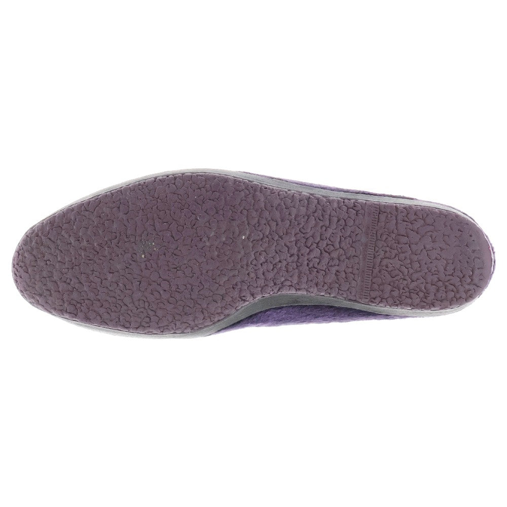 Needles(ニードルス) Papillon Emb. Gobelin Jacquard Mule ベルベットパピヨンミュール ベロア スリッポン サンダル パープル レディース