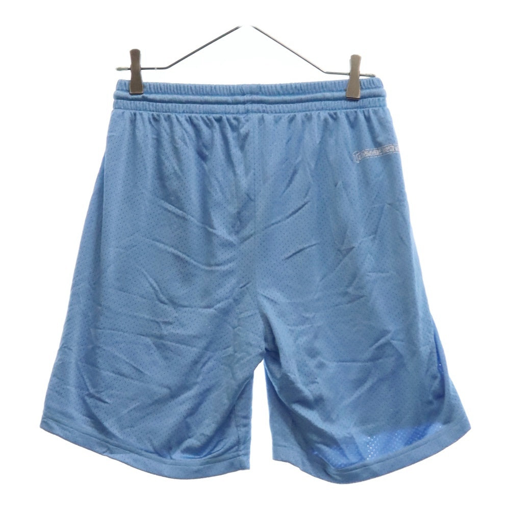 CHROME HEARTS(クロムハーツ) MESH VARSITY SHORTS CHプリント メッシュハーフパンツ ショートパンツ ブルー