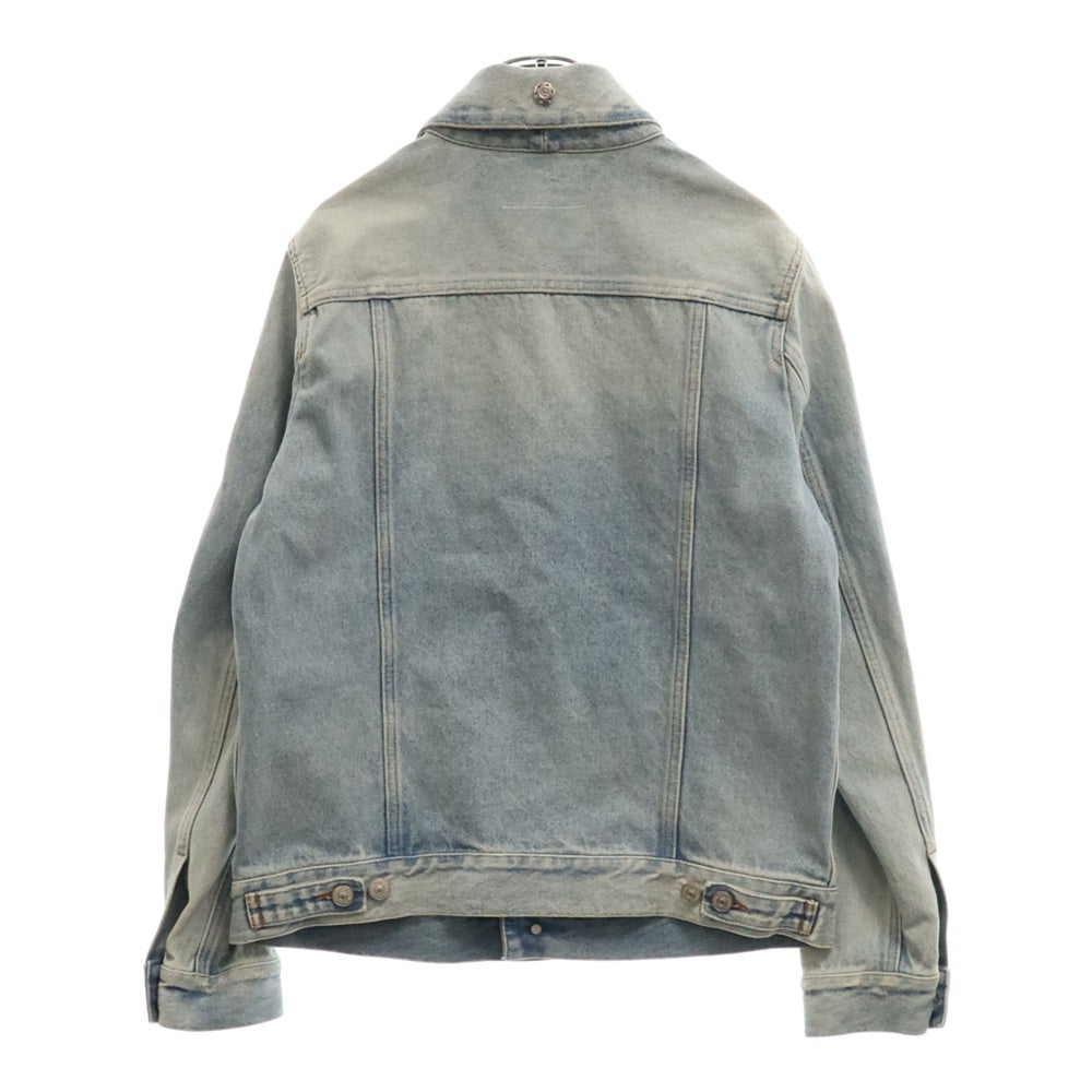 MM6 Maison Margiela(エムエムシックスメゾンマルジェラ) 24AW DENIM JACKET デニムジャケット レディース S62AN0131 S30589 インディゴブルー