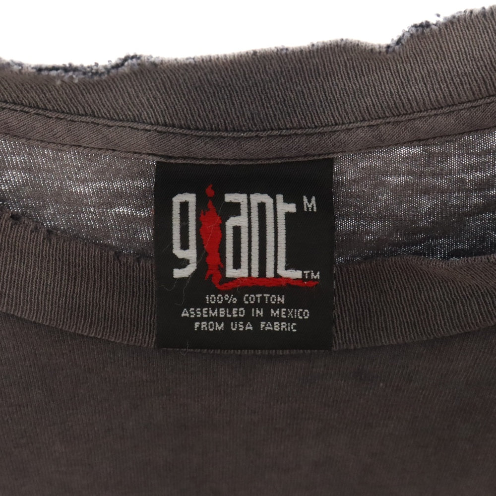 VINTAGE(ヴィンテージ) L7 1998 AUSTRALIA JAPAN TOUR ロゴラメプリント 半袖Tシャツ ブラック