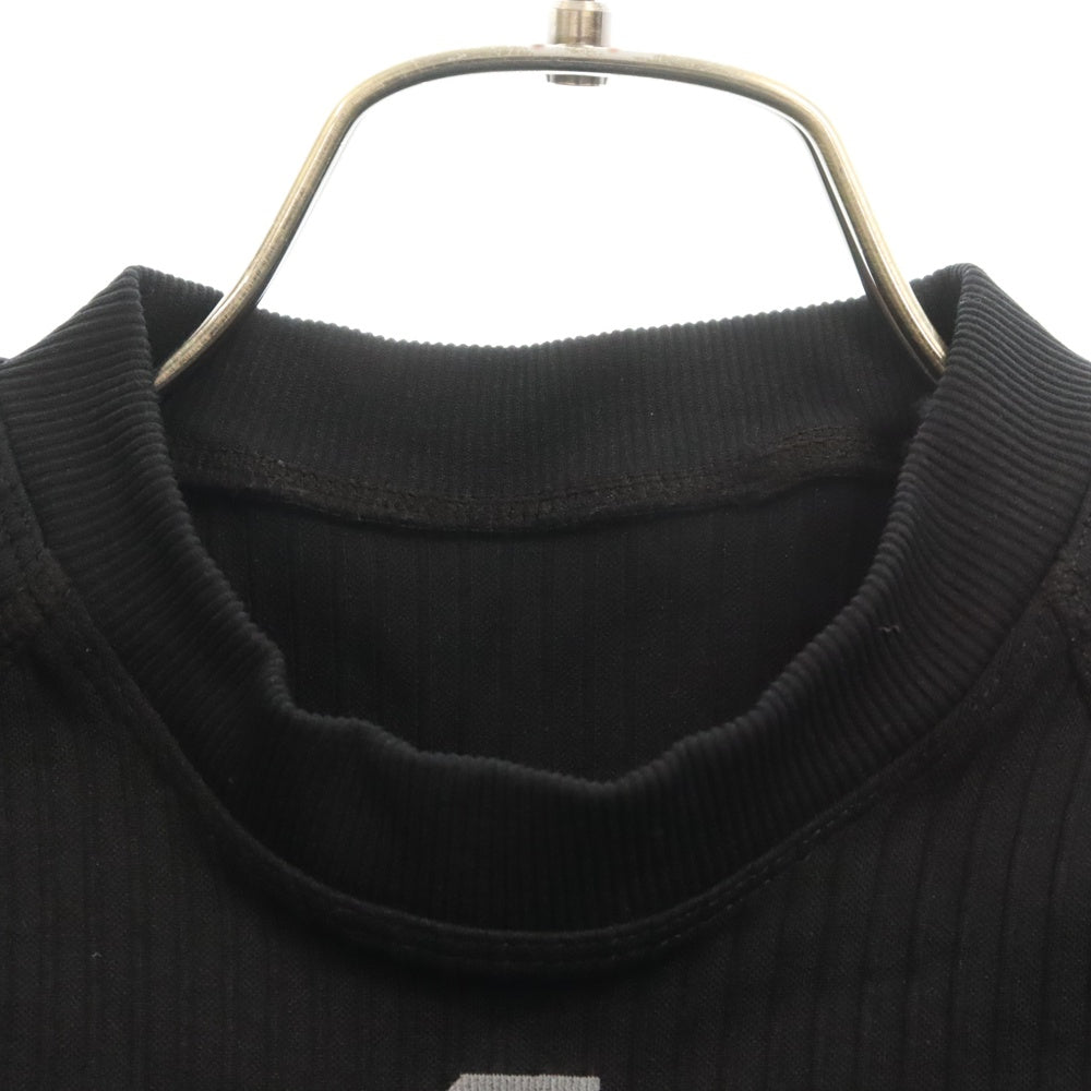 BALENCIAGA(バレンシアガ) SPORTY B CREWNECK ATHLETIC TOP スポーツロゴ アスレチック クルーネックシャツ 半袖カットソー 719662 4C984 ブラック