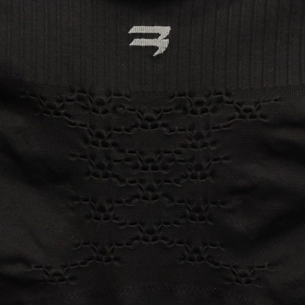 BALENCIAGA(バレンシアガ) SPORTY B CREWNECK ATHLETIC TOP スポーツロゴ アスレチック クルーネックシャツ 半袖カットソー 719662 4C984 ブラック