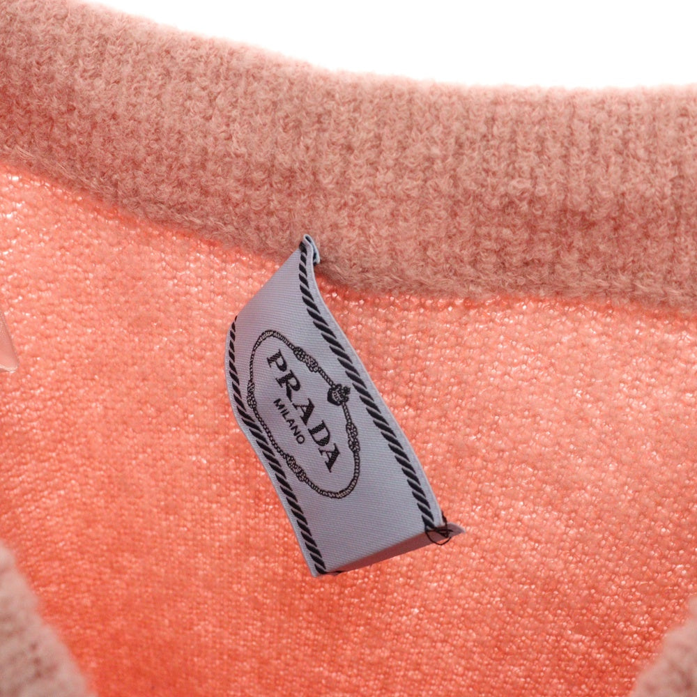 PRADA(プラダ) アルパカニット スカート 21324 S172 ピンク レディース