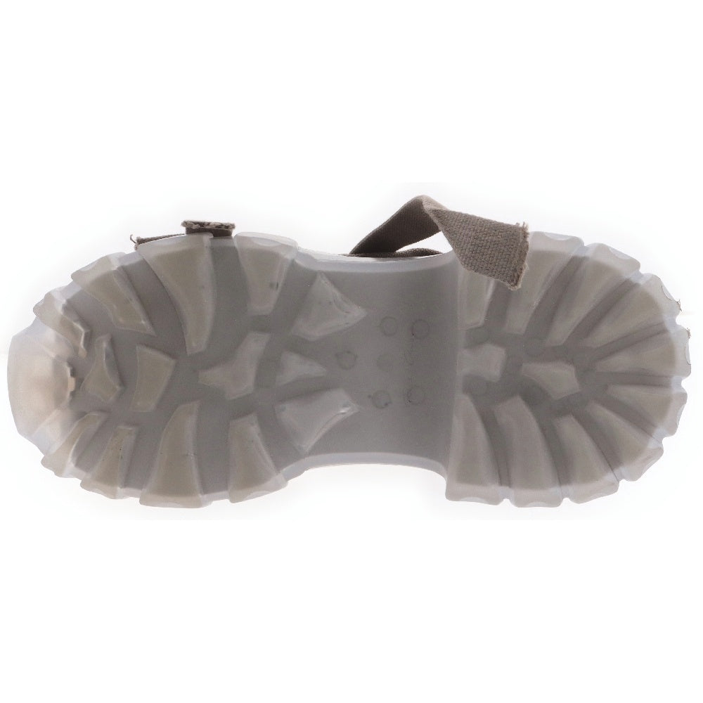 Rick Owens(リックオウエンス) TRACTOR SANDAL クリアソール トラクターサンダル RU01D3885 ベージュ