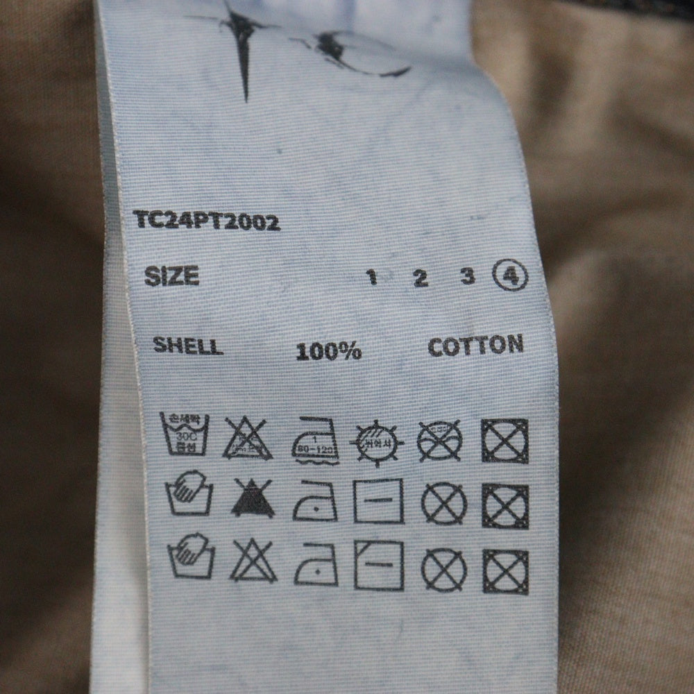 THUG CLUB(サグクラブ) CHIMERA PANTS キメラ バギーデニムパンツ インディゴ TC24PT2002