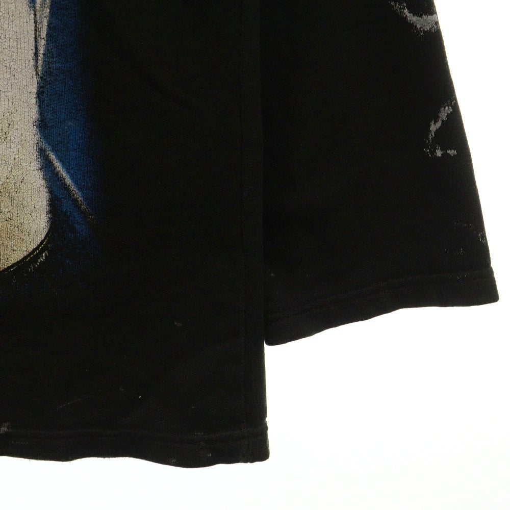 VINTAGE(ヴィンテージ) 2004 EMINEM THE SOURCE COVER BOOTLEG SWEAT HOODIE エミネム プリント プルオーバーパーカー ブラック