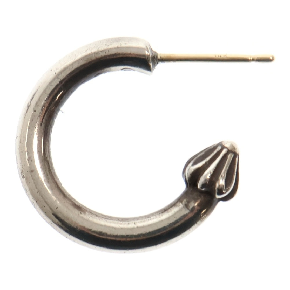CHROME HEARTS(クロムハーツ) HOOP PLAIN プレーンフープ ピアス シルバー ※国内ギャランティ