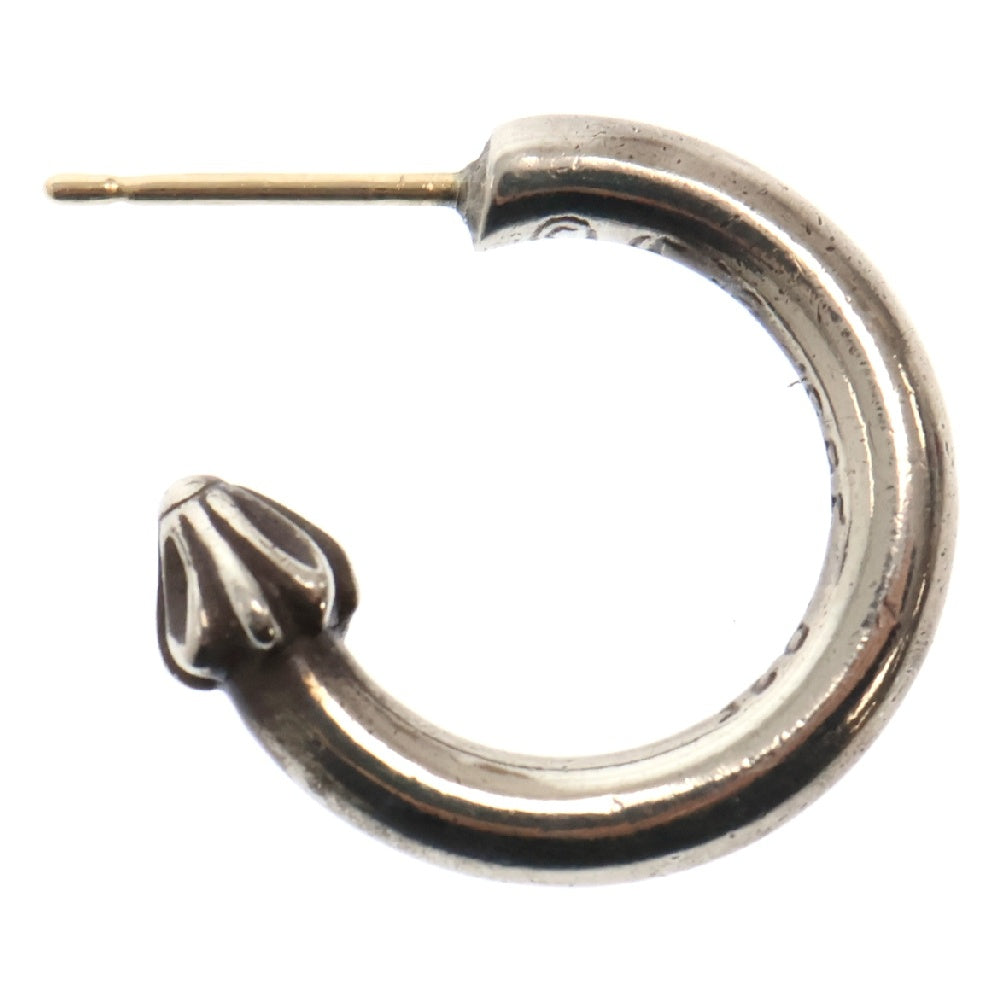 CHROME HEARTS(クロムハーツ) HOOP PLAIN プレーンフープ ピアス シルバー ※国内ギャランティ
