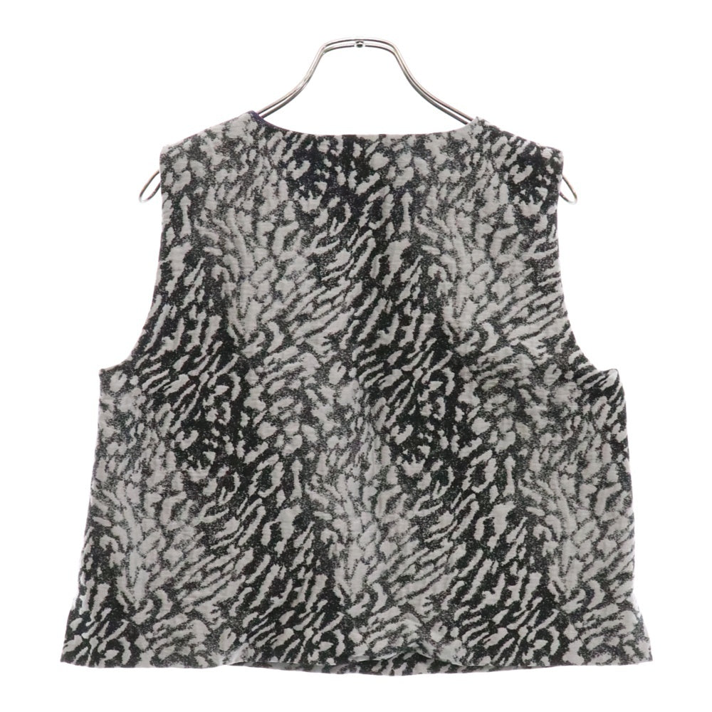 Needles(ニードルス) Animal C.C Vest C.C Skirt サイドジップ シーシーベスト シーシースカート セットアップ PU167 グレー レディース