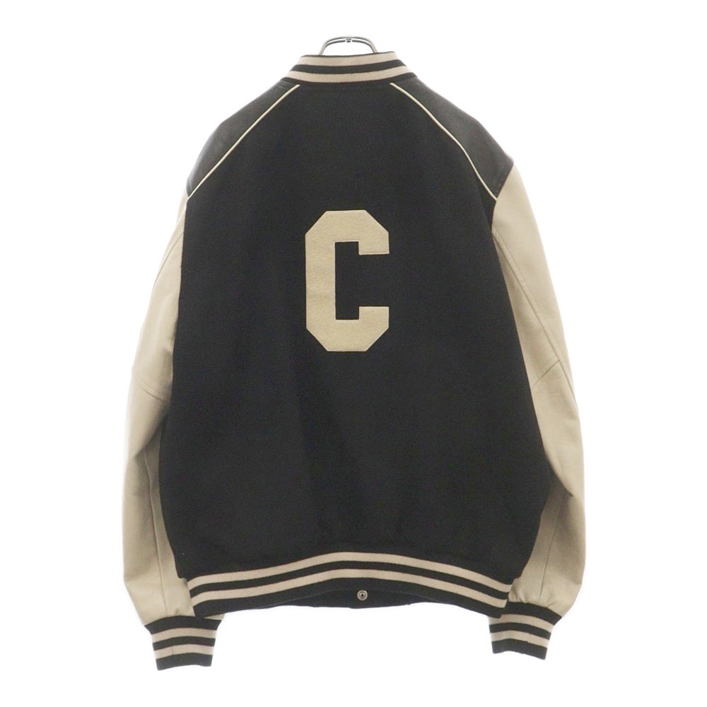 CELINE(セリーヌ) 22SS Cパッチ クラシック テディジャケット 2V56D896C ブラック