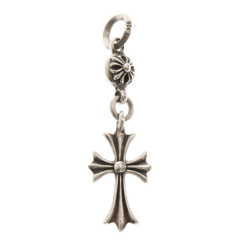 CHROME HEARTS(クロムハーツ) 1B TNY CH CRS 1ボールタイニーCHクロス チャーム ネックレストップ シルバー