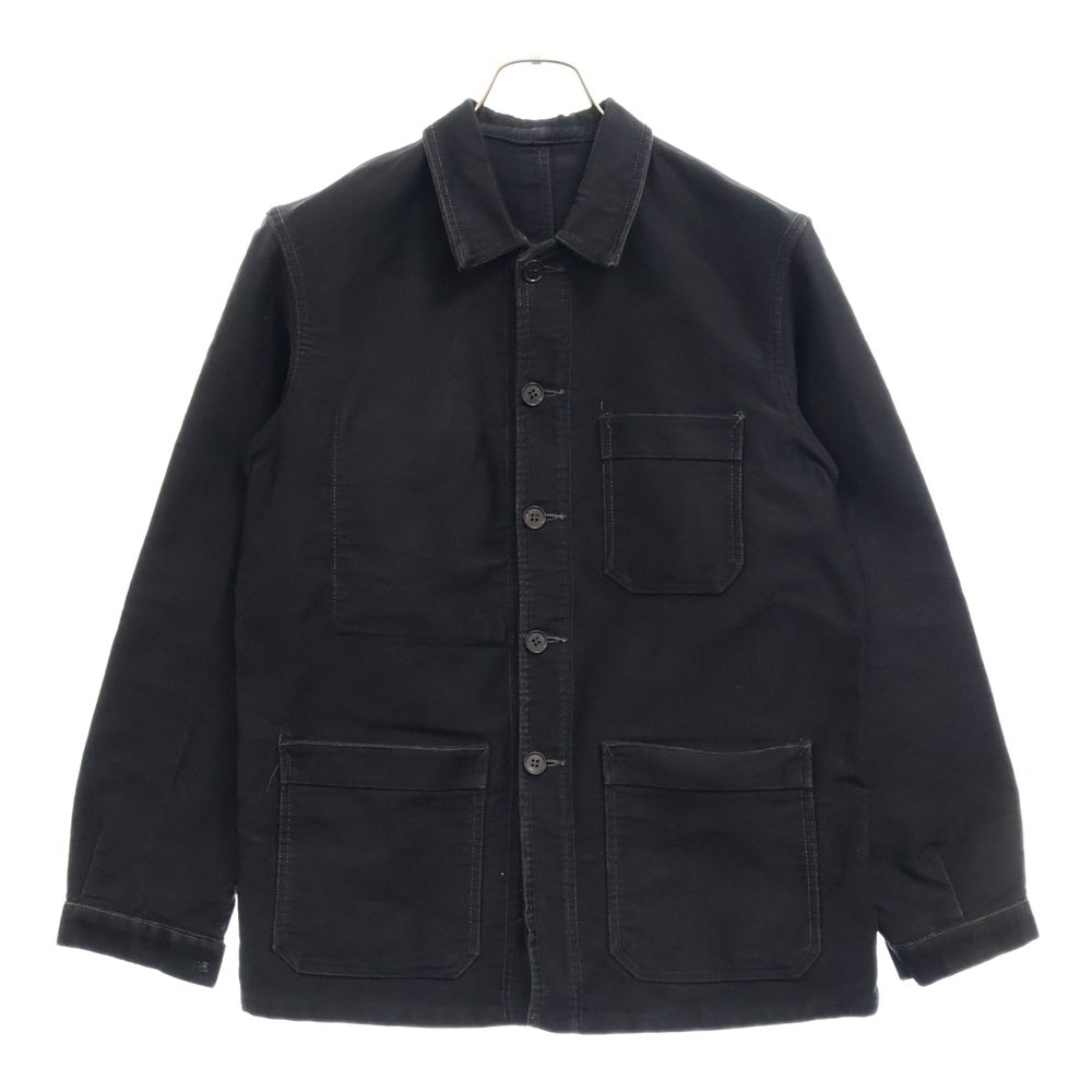 VINTAGE(ヴィンテージ) 60s mole skin french work Jacket モールスキン ワークジャケット ブラック
