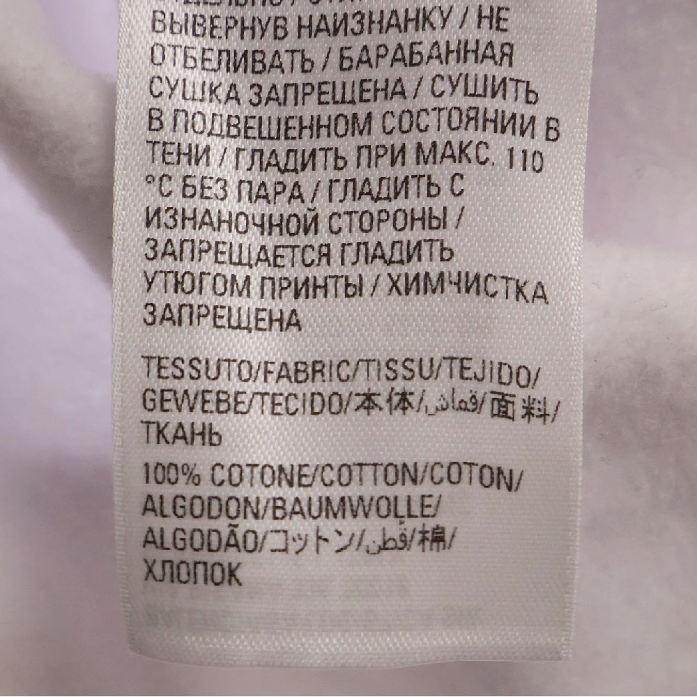 BALENCIAGA(バレンシアガ) 22SS PINK MARTINI OVERSIZED HOODIE ピンク・マティー オーバーサイズドフーディー プルオーバーパーカー 697971 ホワイト