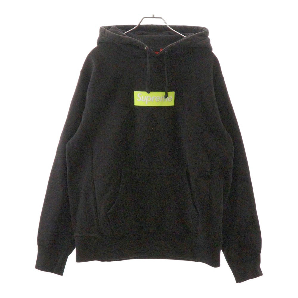 SUPREME(シュプリーム) 17AW Box Logo Hooded Sweatshirt ボックスロゴプルオーバーパーカー フーディ ブラック