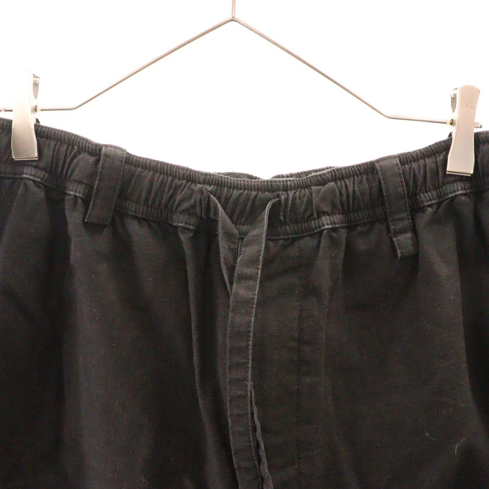 BALENCIAGA(バレンシアガ) 23SS ドローストリングコットンカーゴロングパンツ 698940 TKP27 ブラック