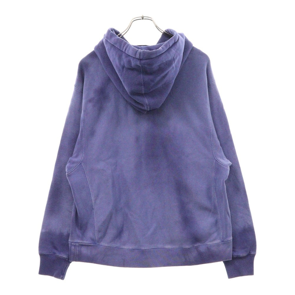 GUCCI(グッチ) 19SS ヴィンテージ加工 インターロッキングG プルオーバーパーカー ブルー 569828-XJA46