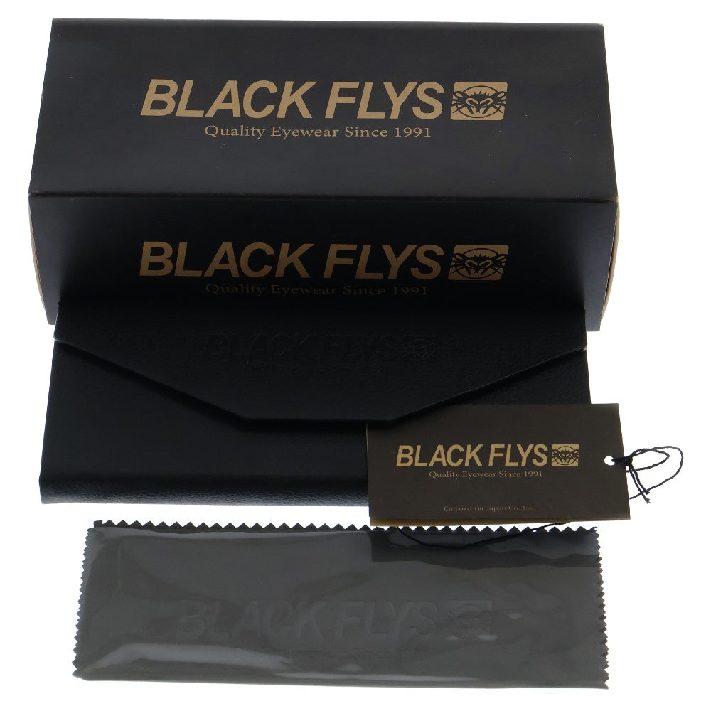 BLACK FLYS(ブラック フライズ) FLY SLAMMER ブラックフレームサングラス 眼鏡 グレー