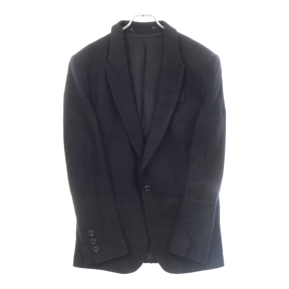 UNDERCOVER ISM(アンダーカバーイズム) 05AW 初期 ARTS＆CRAFTS期 スカルパッチ フェルト テーラードジャケット 5A202-J2 ブラック