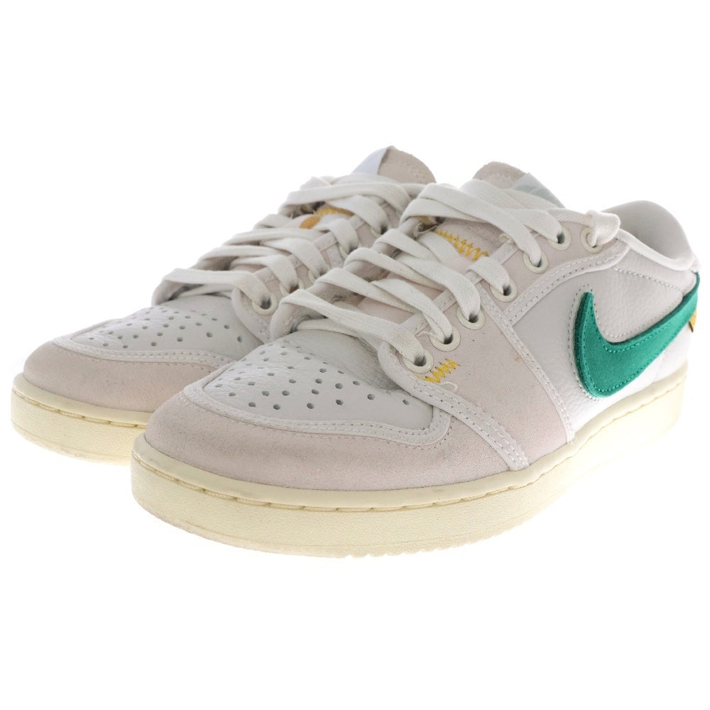 NIKE(ナイキ) ×UNION AIR JORDAN 1 LOW KO Sail Leather DZ4864-100 ユニオン エアジョーダン1 ローカットスニーカー セイル US5.5/23.5cm
