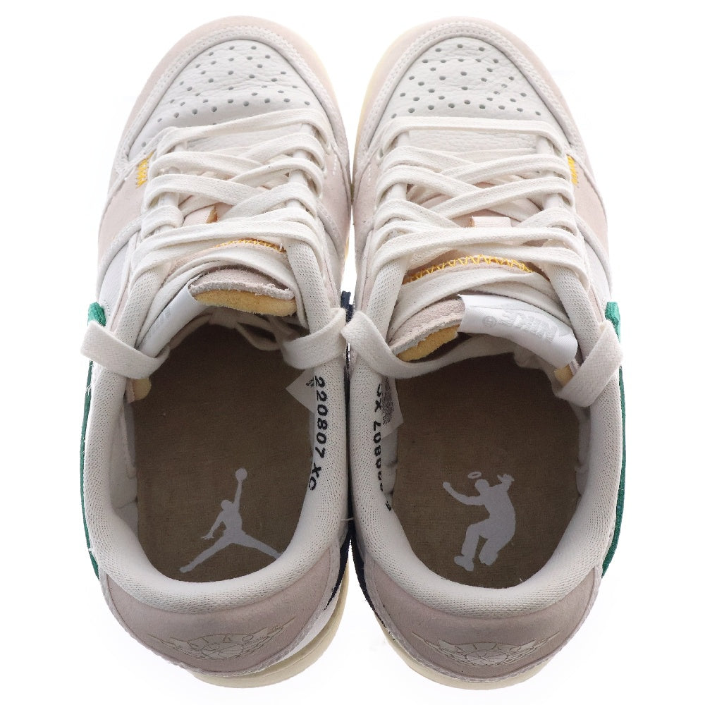NIKE(ナイキ) ×UNION AIR JORDAN 1 LOW KO Sail Leather DZ4864-100 ユニオン エアジョーダン1 ローカットスニーカー セイル US5.5/23.5cm