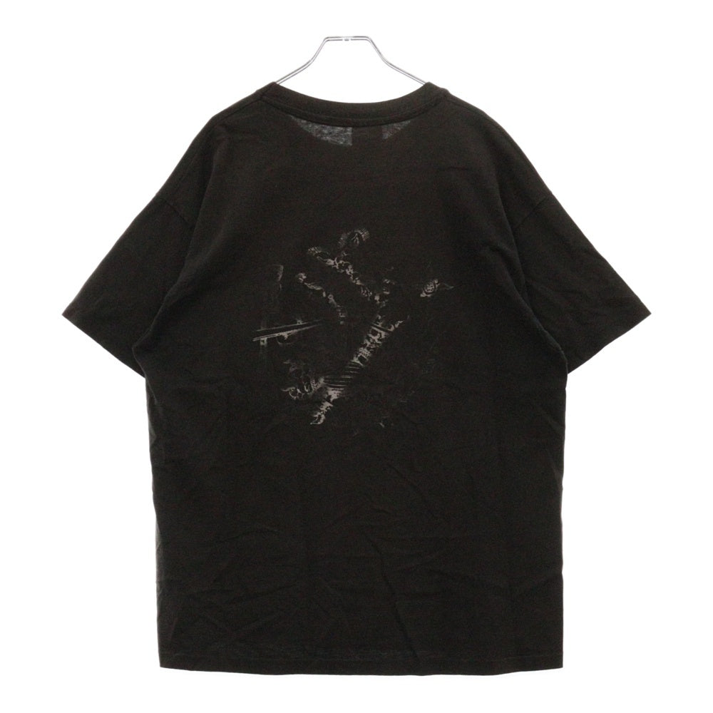VINTAGE(ヴィンテージ) 90s THE DOORS BREAK ON THROUGH ザドアーズ ブレイクオンスルー 両面プリント Tシャツ HANESタグ 半袖カットソー ブラック