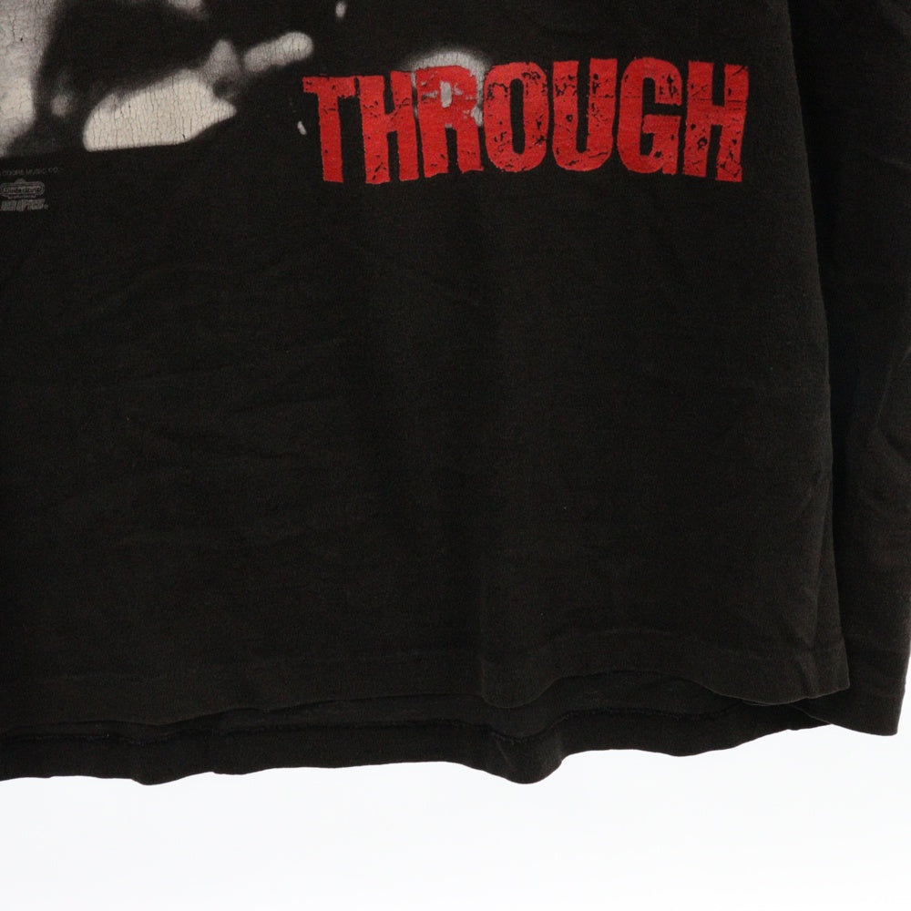 VINTAGE(ヴィンテージ) 90s THE DOORS BREAK ON THROUGH ザドアーズ ブレイクオンスルー 両面プリント Tシャツ HANESタグ 半袖カットソー ブラック