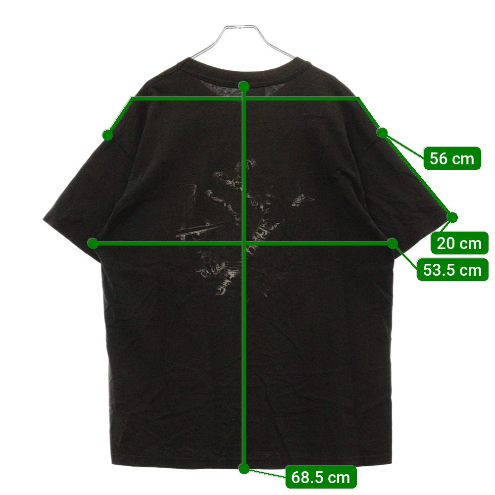 VINTAGE(ヴィンテージ) 90s THE DOORS BREAK ON THROUGH ザドアーズ ブレイクオンスルー 両面プリント Tシャツ HANESタグ 半袖カットソー ブラック