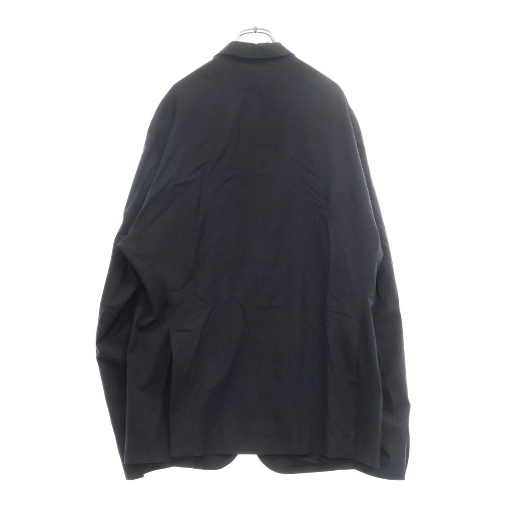 BALENCIAGA(バレンシアガ) 21AW サイドスリット 2B オーバーサイズ テーラードジャケット 663079 TKD029 ブラック