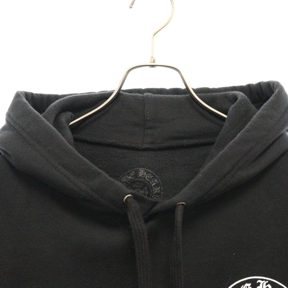 CHROME HEARTS(クロムハーツ) SWTSHRT PLVR LTD OSAKA 大阪限定バックホースシュープリントプルオーバースウェットパーカー フーディー ブラック