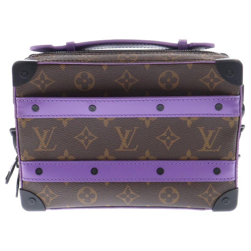 LOUIS VUITTON(ルイヴィトン) モノグラムマカサー ハンドルソフトトランク ショルダーバッグ M46264 ブラウン/パープル